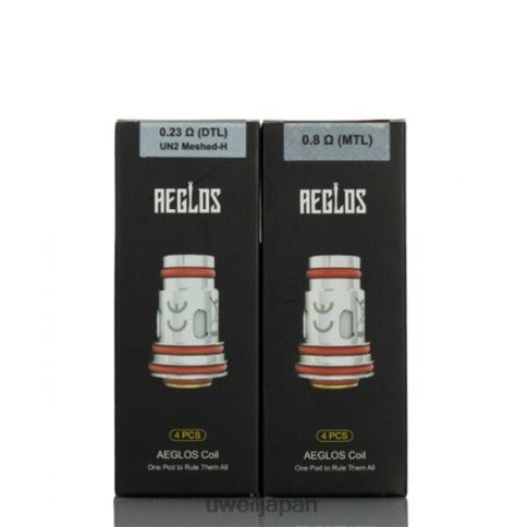 UWELL AEGLOS コイル | 4個パック | UWELL Disposable Review 08オーム J0X2T269
